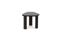 Billede af Normann Copenhagen Sculp Coffee Table Small 39x65x45,5 cm - Stained Ash