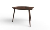 Billede af VIA Copenhagen VIA Pear Coffee Table 92x66 cm - Smoked Oak