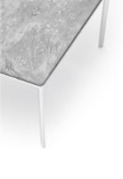 Billede af Vipp 427 Coffee Table - Ocean Marble/Polished Aluminium 