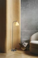 Billede af NUAD Avra Floor Lamp - Brushed Steel/Creme