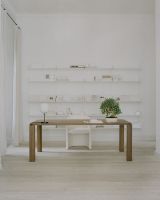 Billede af New Works Atlas Dining Table 200x95 cm - Fumed Oak