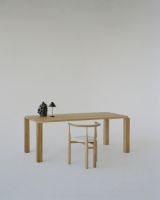 Billede af New Works Atlas Dining Table 200x95 cm - Natural Oak