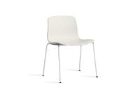 Billede af HAY AAC 16 About A Chair SH: 46 cm - White Powder Coated Steel/Melange Cream