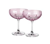 Billede af Frederik Bagger Crispy Gatsby Champagneskåle 2 stk 30 cl - Topaz/Pink