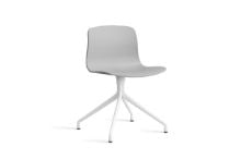 Billede af HAY AAC 10 About A Chair SH: 46 cm - White Powder Coated Aluminium/Concrete