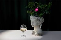 Billede af Frederik Bagger Flower Wine XL Glas 2 stk - Clear  OUTLET