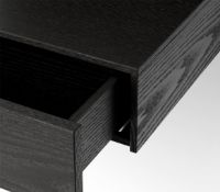 Billede af New Works Tana Wall Mounted Desk 84,8x47,3 cm - Black Stained Oak