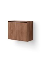 Billede af New Works Cabinet Tall w. Doors 62,4x79 cm - Walnut