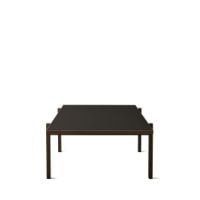 Billede af Eberhart Furniture Eugene Sofabord 70x125 cm - Iron Linoleum/Mørk Egetræ