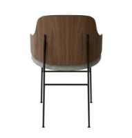 Billede af Audo CopenhagenThe Penguin Dining Chair SH: 47 cm - Walnut/Re-Wool Beige 0218