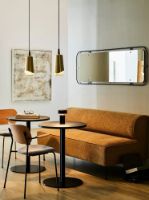 Billede af Audo Copenhagen Eave Dining 200 Sofa L: 200 cm - Moss Sahco/0022 Orange