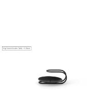 Billede af Audo Copenhagen Clip Candle Holder H: 5 cm - Black