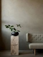 Billede af Audo Copenhagen Surround Vase H: 17,5 cm - Mango Wood