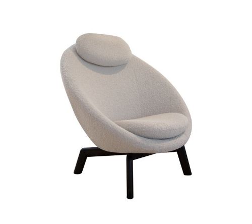Cane-line Indoor Pace Loungestol inkl. Nakkehynde - Light Brown Scent/Dark Brown Mahogany