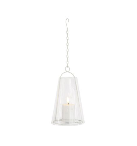 Sirius Albert LED Lanterne H: 23 cm - Hvid/Klar Glas