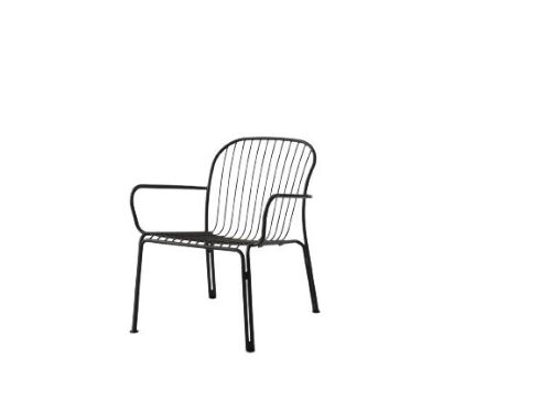 &Tradition Thorvald SC101 Space Copenhagen Outdoor Lounge Armchair  - Warm Black