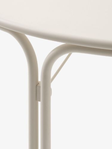 &Tradition Thorvald SC98 Space Copenhagen Outdoor Dining Table Ø: 115 cm - Ivory