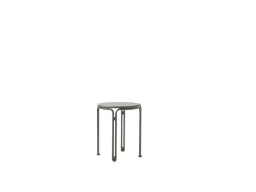 &Tradition Thorvald SC102 Space Copenhagen Outdoor Side Table Ø: 40 cm - Bronze Green