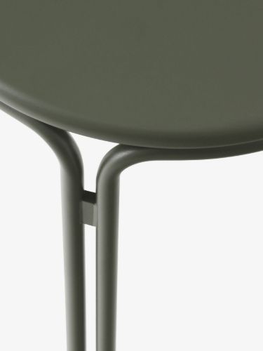 &Tradition Thorvald SC102 Space Copenhagen Outdoor Side Table Ø: 40 cm - Bronze Green