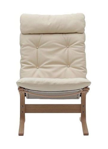 LK Hjelle Siesta Classic Lænestol Høj  - Nature/Prescott Ivory