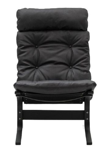 LK Hjelle Siesta Classic Lænestol Høj  - Black/Vintage Black Soft