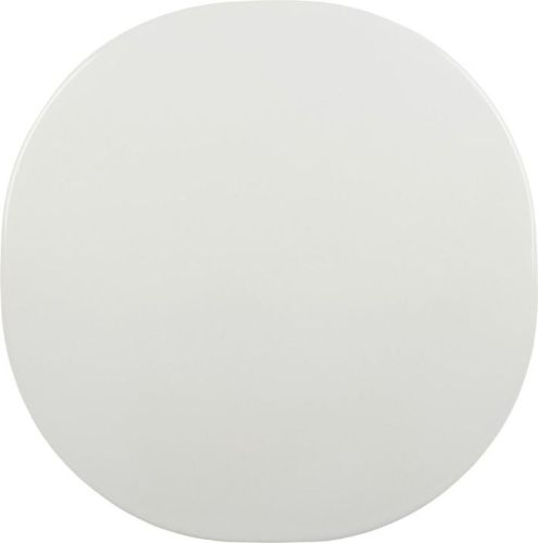 GUBI Carmel Coffee Table 75x75 cm - Clam White/Black Semi Matt