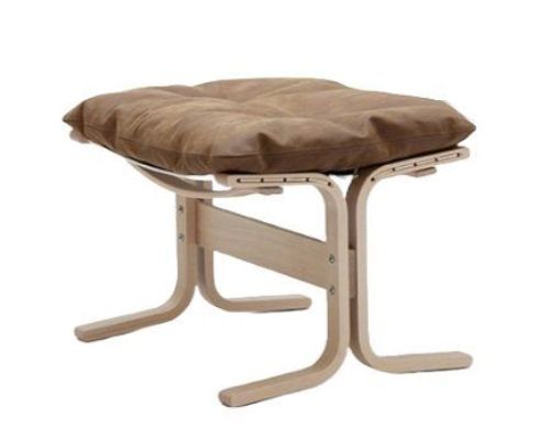 LK Hjelle Siesta Classic Fodskammel H: 45 cm - Nature/Vintage Rangers