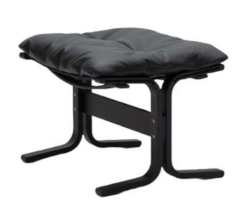 LK Hjelle Siesta Classic Fodskammel H: 45 cm - Black/Prescott Black Ink