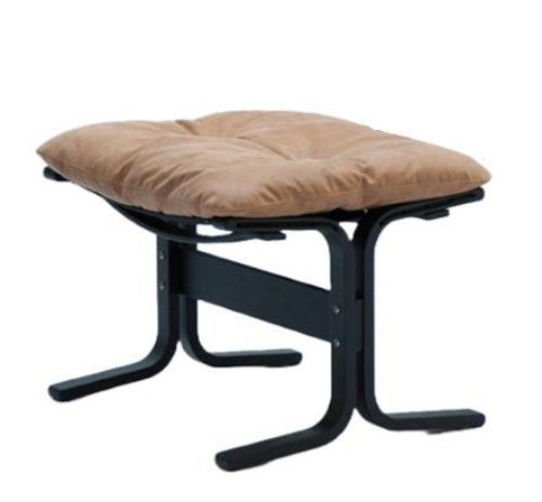 LK Hjelle Siesta Classic Fodskammel H: 45 cm - Black/Dunes Camel