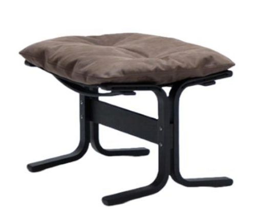 LK Hjelle Siesta Classic Fodskammel H: 45 cm - Black/Dunes Dark Brown