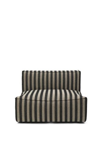 Ferm Living Catena Sofa Center L100 Louisiana 108x108 cm - Sand/Black