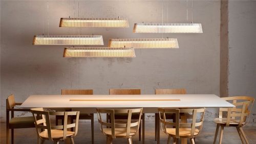 Secto Design Owalo Pendel 7000 L: 100 cm - Walnut