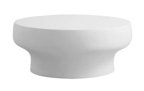 Nordal SURKO Sofabord Ø: 102 cm - Hvid