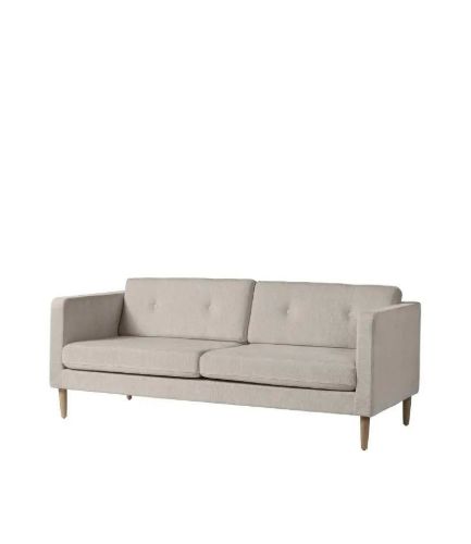 FDB Møbler Firhøj 2,5 Pers Sofa L: 198 cm - Tangent/Beige