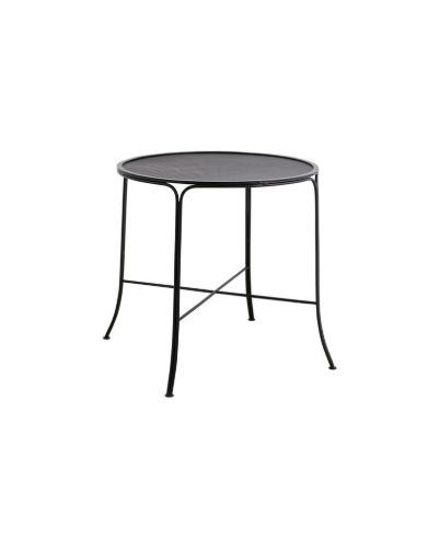 Nordal ARAS Havebord Ø: 75 cm - Sort