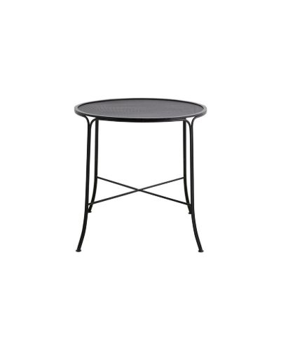 Nordal ARAS Havebord Ø: 75 cm - Sort
