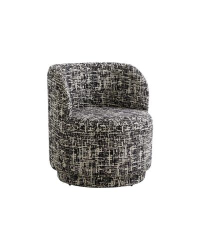 Nordal BOMU Loungestol - Sort/Hvid