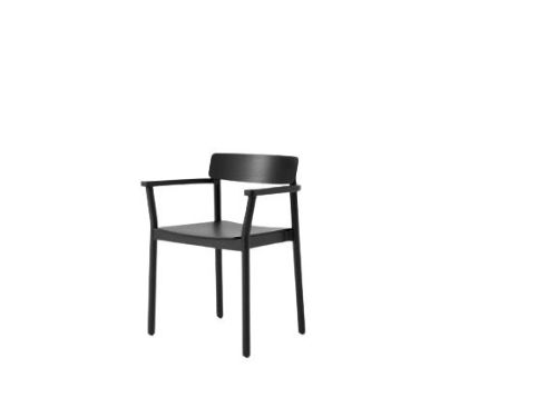 &Tradition Betty TK10 Armchair  - Black Lacquered Oak