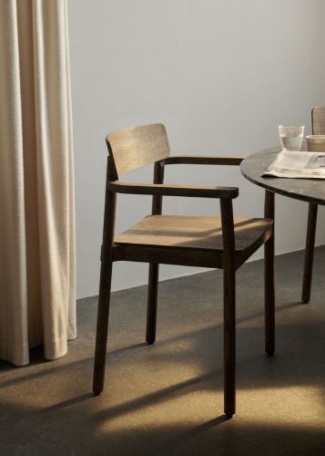&Tradition Betty TK10 Armchair  - Smoked Oiled Oak
