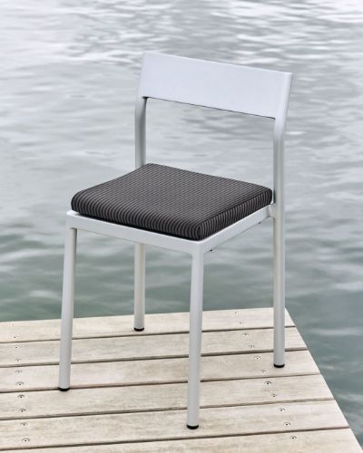 HAY Seat Cushion for Type Chair - Grey Black Stripe
