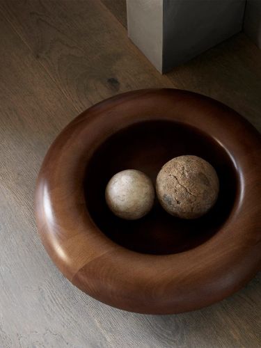 Audo Copenhagen Rond Bowl Ø: 42 cm - Beech Wood