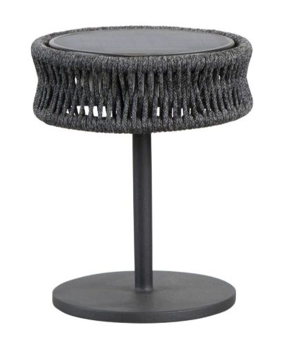 Cane-line Outdoor Illusion Bordlampe Lille H: 21 cm - Lava Grey/Dark Grey