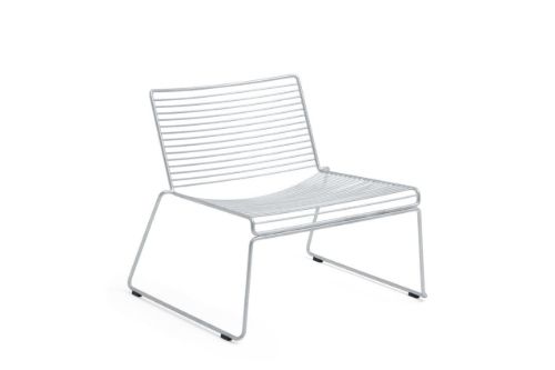 HAY Hee Lounge Chair - Hot Galvanised 