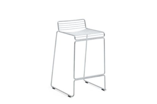 HAY Hee Bar Stool 65 cm - Hot Galvanised