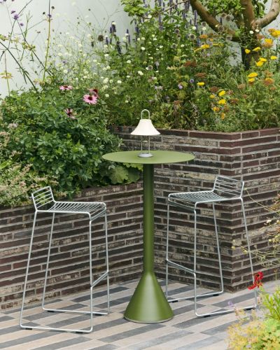 HAY Hee Bar Stool 65 cm - Hot Galvanised