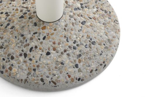 HAY Ceramic Table Ø: 70 cm - Light Mint 