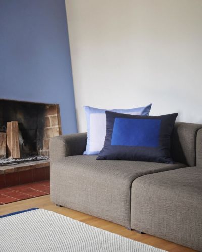 HAY Ram Cushion 48x60 cm - Dark Blue