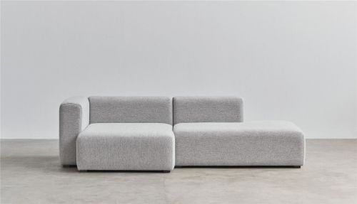 HAY Mags 2,5 Seater Combination 3 L: 246,5 cm - Left End - Hallingdal 130/Black Stained Beech