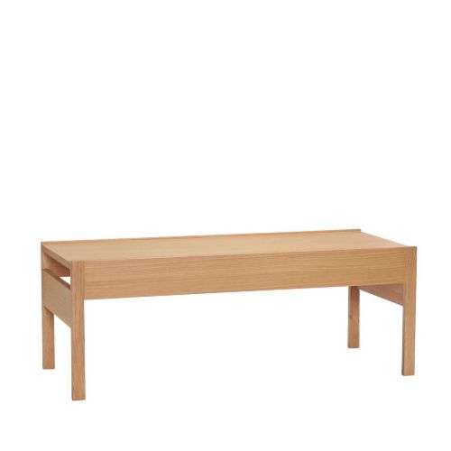 Hübsch Forma Sofabord L: 120 cm - Natur