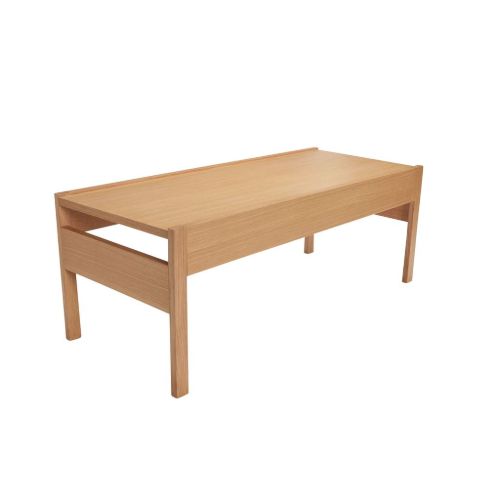 Hübsch Forma Sofabord L: 120 cm - Natur
